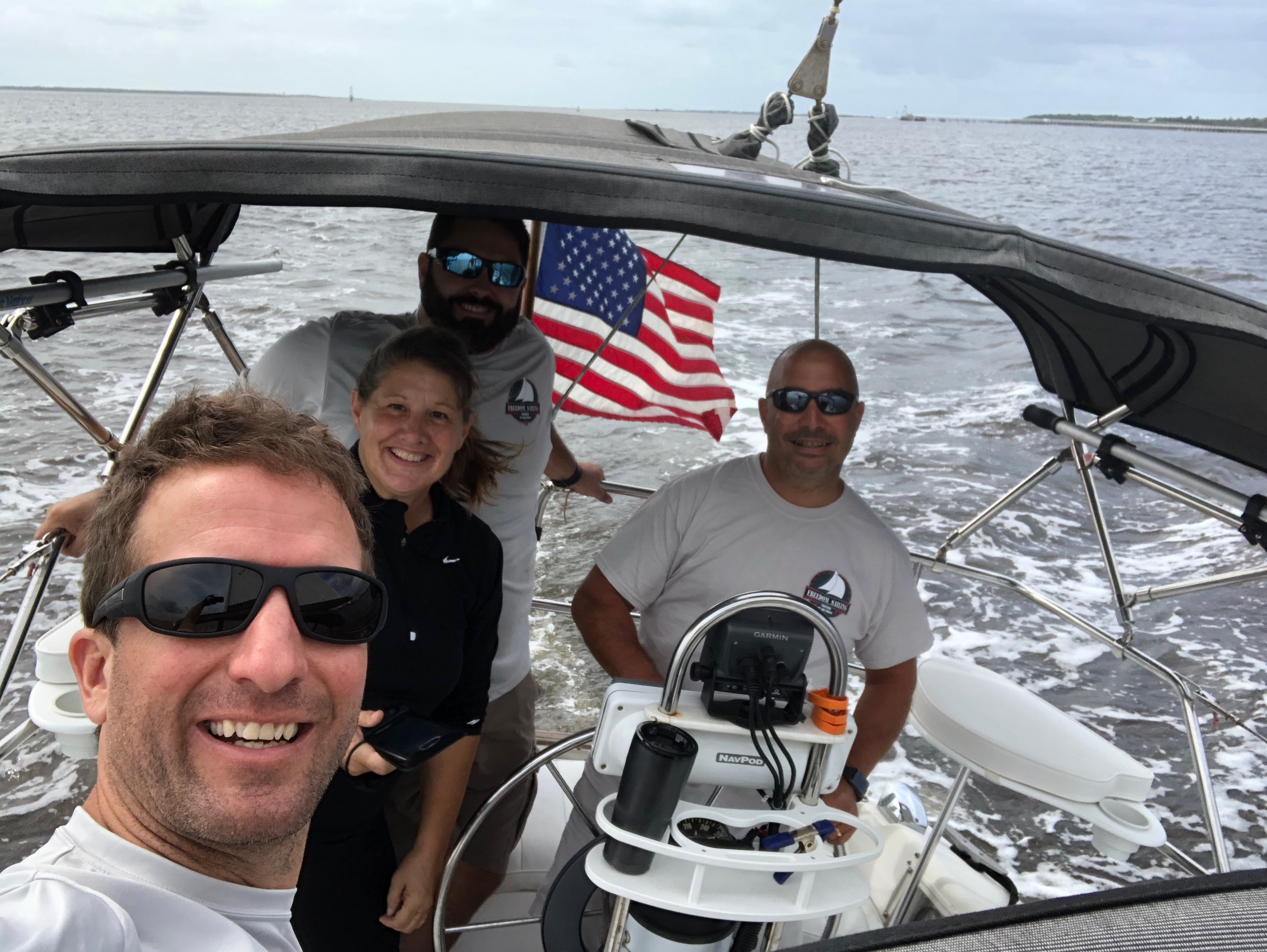 Veteran Sailing Day. 10/06/19 - Freedom Sailing